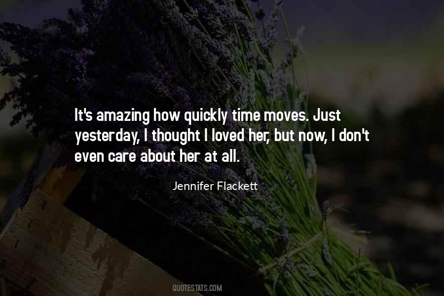 I Loved You Yesterday Quotes #1287682