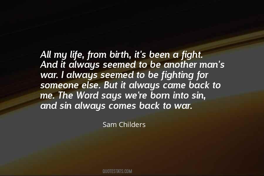 Quotes About A Fight Back #875242