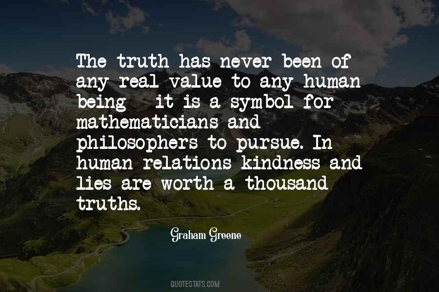 Quotes About The Value Of Truth #112205