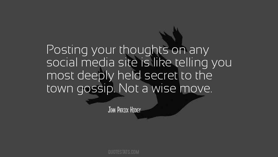 Not On Social Media Quotes #1602131