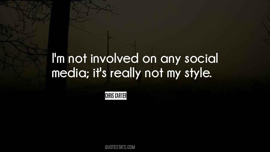 Not On Social Media Quotes #1842583