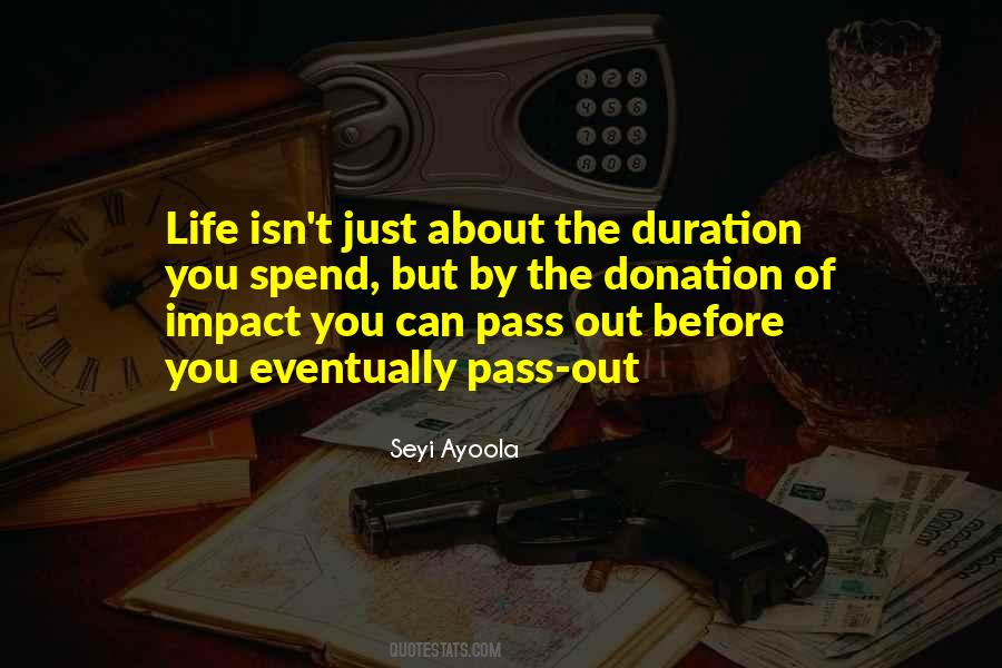 Life Impact Quotes #1473733