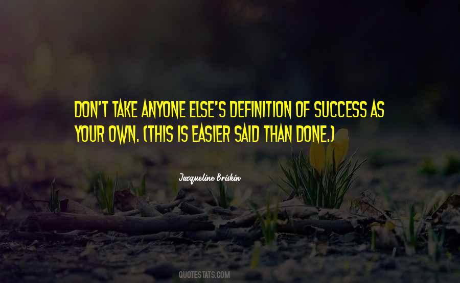 Definitions Of Success Quotes #1197792