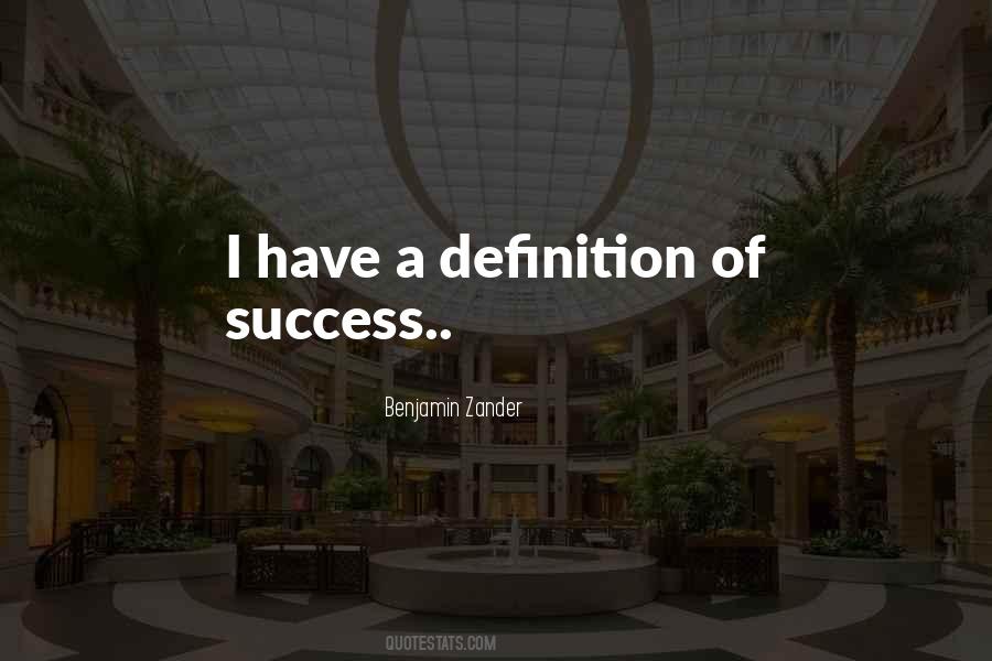 Definitions Of Success Quotes #1604039