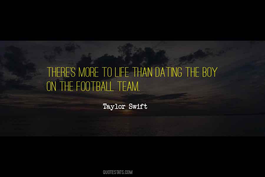 More Than Football Quotes #92486