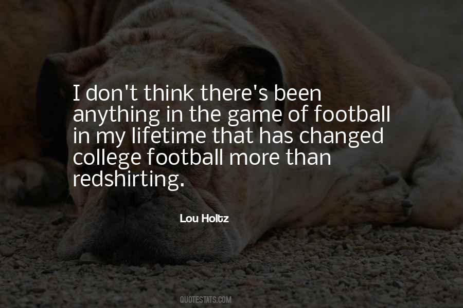 More Than Football Quotes #934831