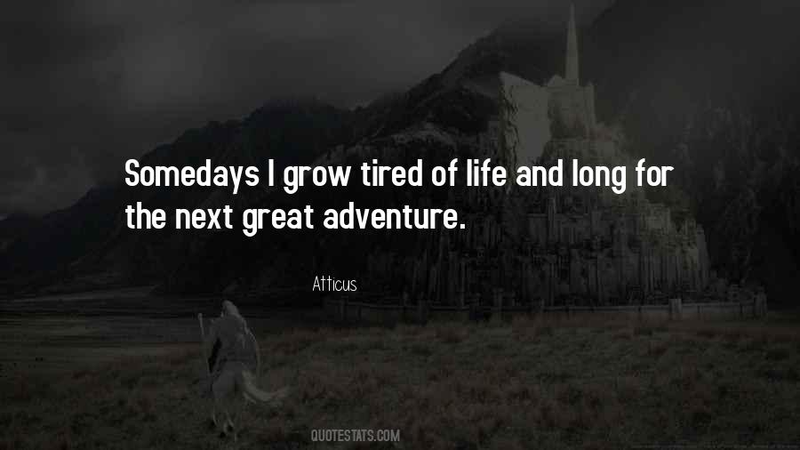 Life Is A Great Adventure Quotes #1458195