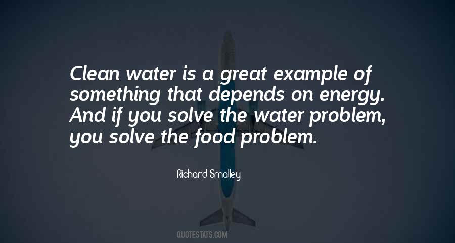 Water And Energy Quotes #1194238