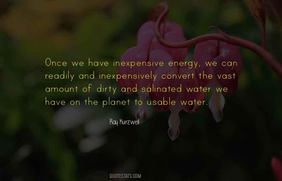 Water And Energy Quotes #1265727