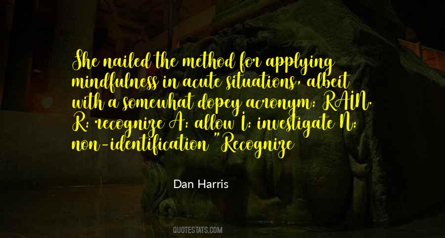 Quotes About The Method #1108746