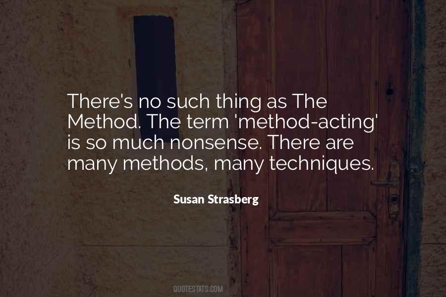 Quotes About The Method #1673921