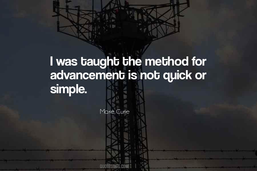 Quotes About The Method #34091