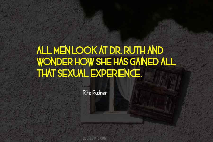 Dr Ruth Quotes #995860