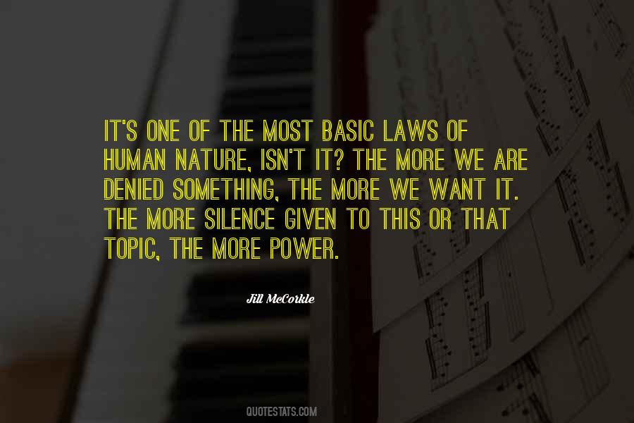The Silence Of Nature Quotes #256442
