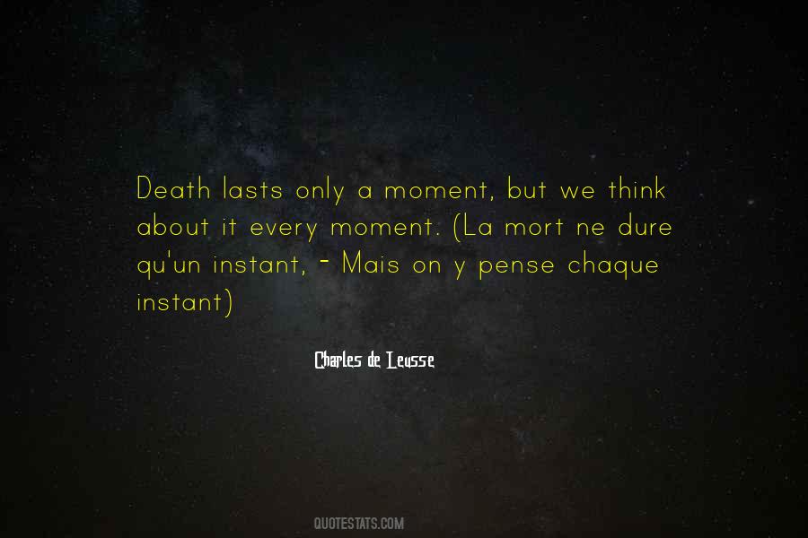 La Mort Quotes #210985