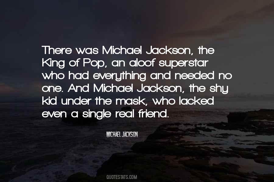 King Of Pop Quotes #257987
