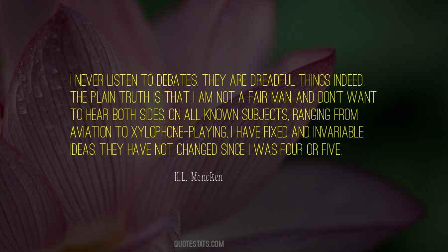 I Am Not The Man I Was Quotes #1138094