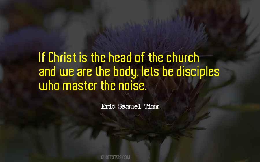 Quotes About The Disciples #11442