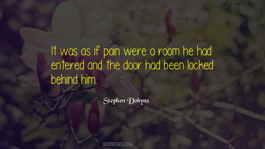 The Door Locked Quotes #1074289