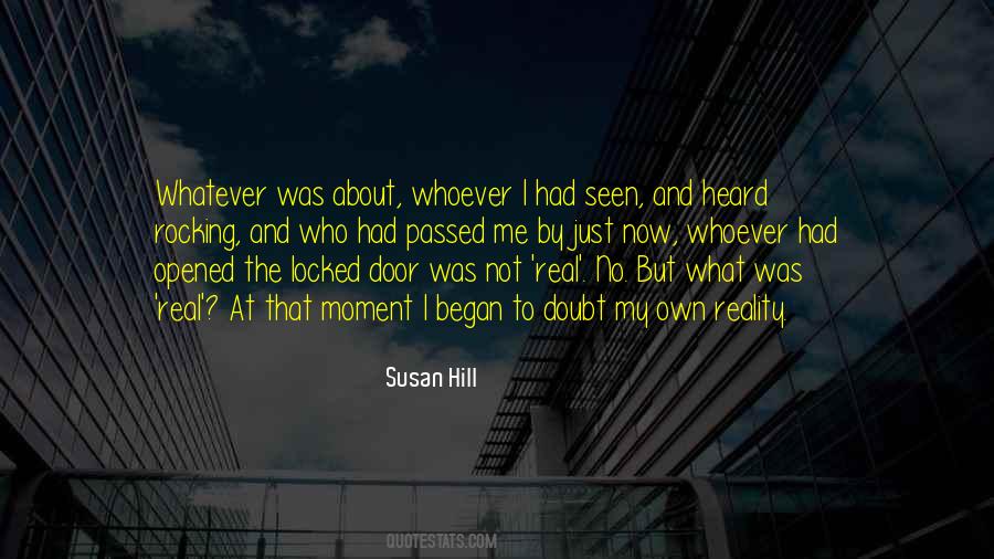 The Door Locked Quotes #1239757