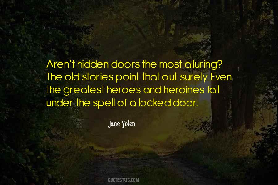 The Door Locked Quotes #1658055