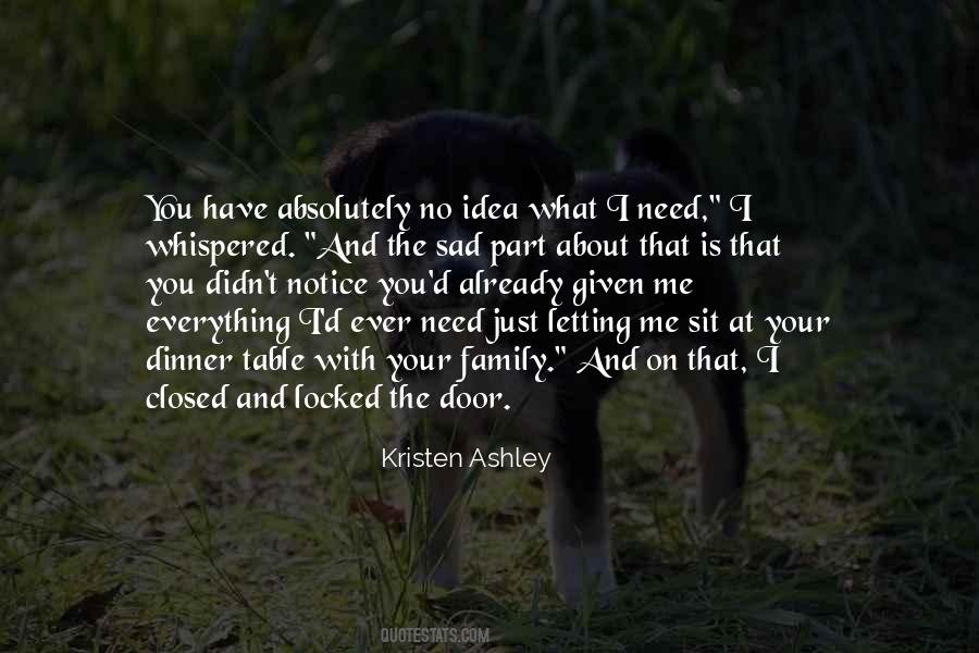 The Door Locked Quotes #432934