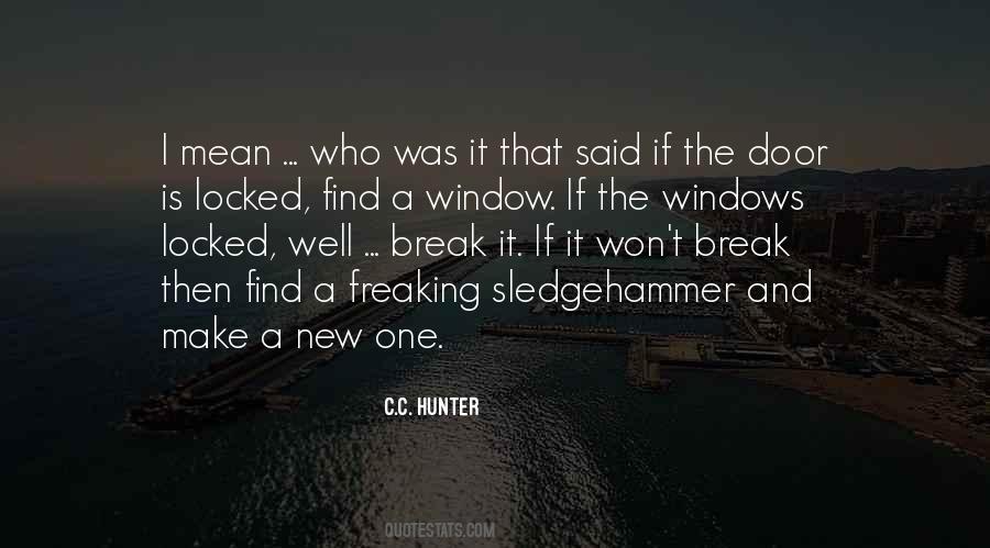 The Door Locked Quotes #596552