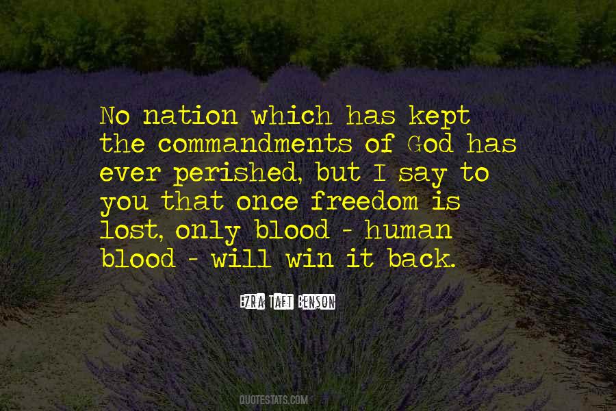 Lost Freedom Quotes #1390387