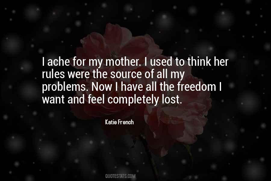 Lost Freedom Quotes #1602466