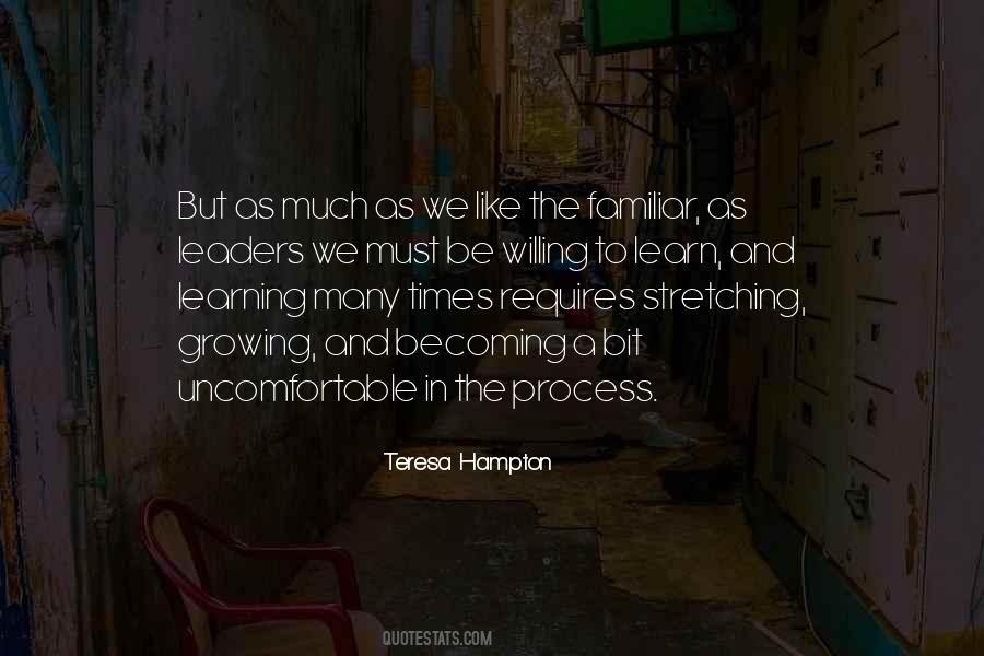Be Willing To Be Uncomfortable Quotes #1149009
