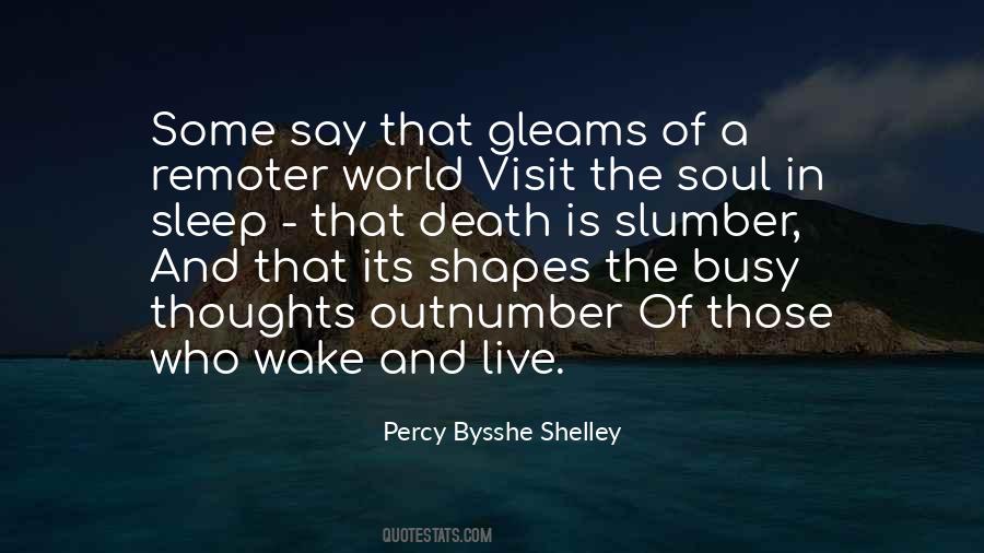 Sleep Thoughts Quotes #1265673