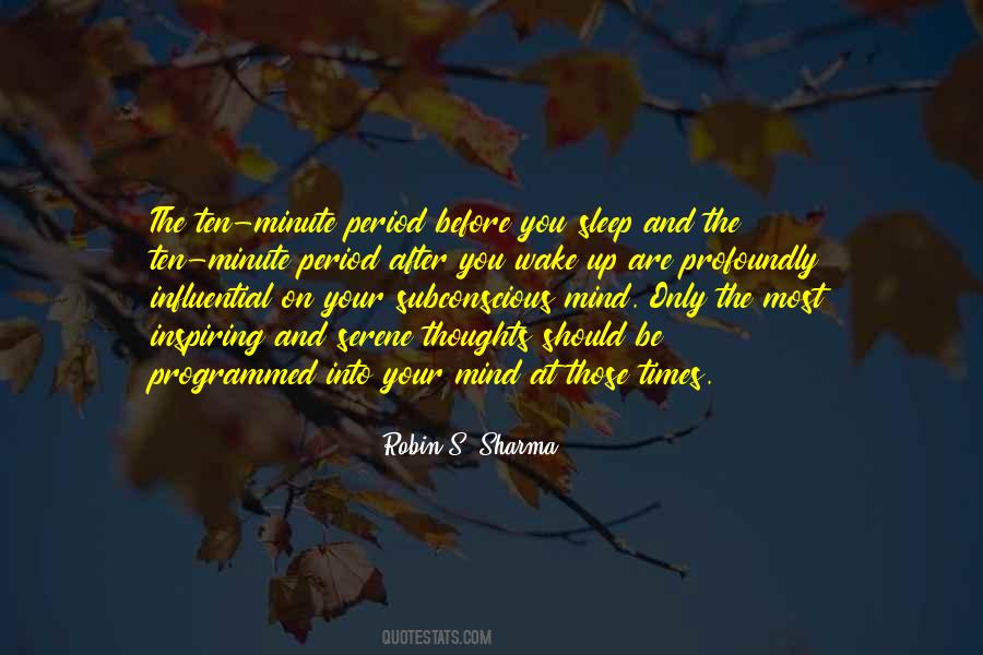 Sleep Thoughts Quotes #1370590