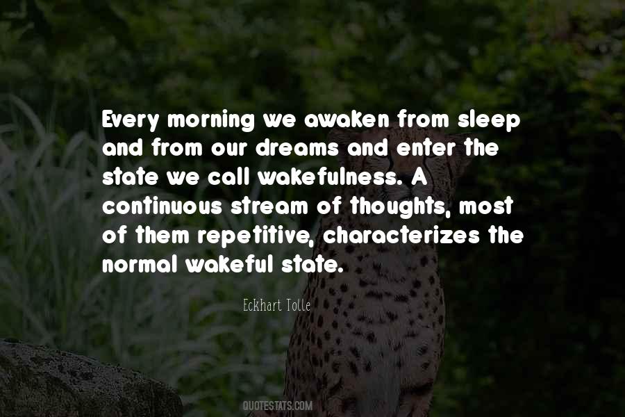 Sleep Thoughts Quotes #788057