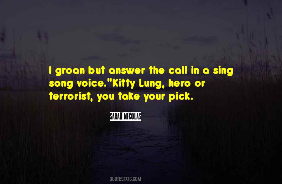 Song Voice Quotes #1201044
