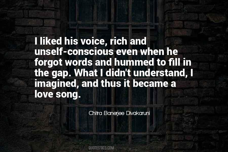 Song Voice Quotes #174357