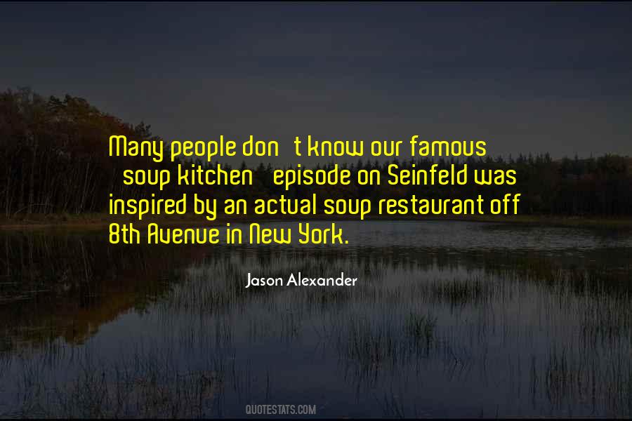 Famous Soup Kitchen Quotes #138154 Famous Soup Kitchen Quotes #138154