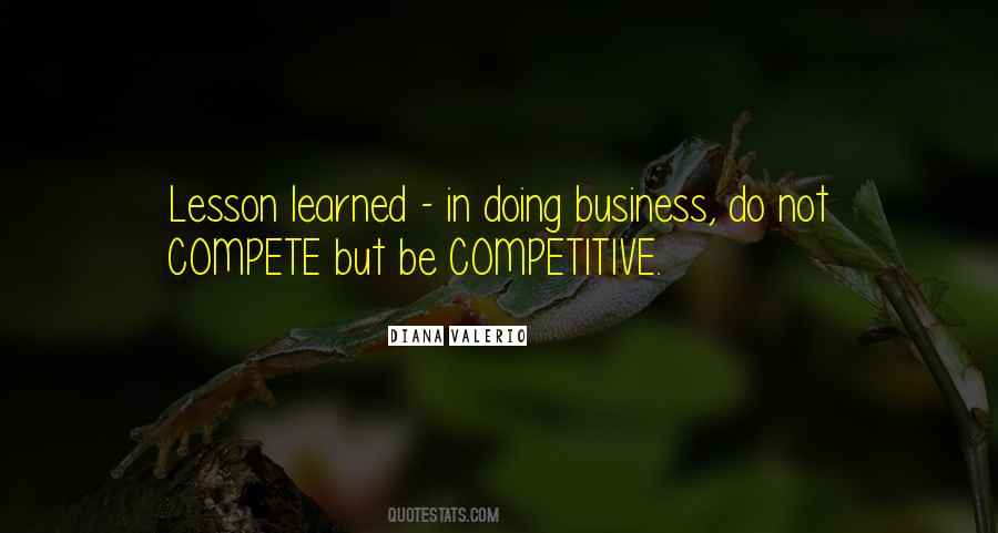Competitive Business Quotes #1015091