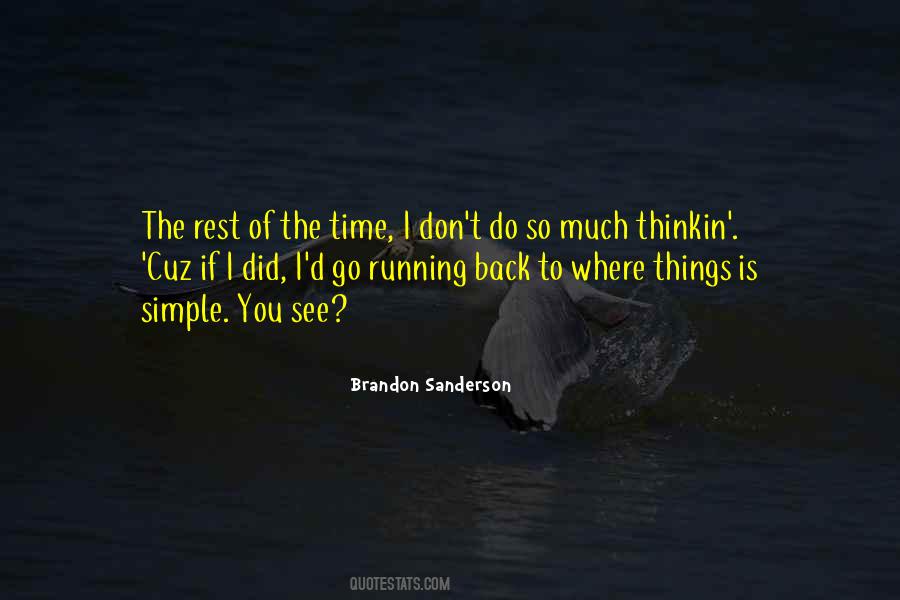 Simple Running Quotes #1196791