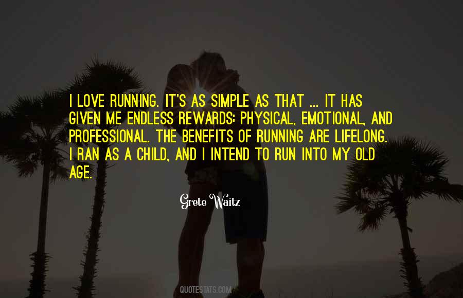 Simple Running Quotes #978899