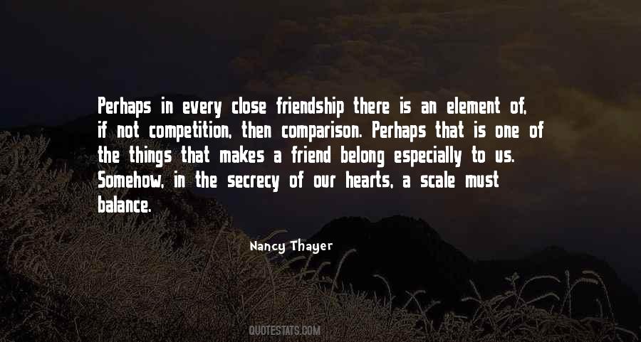 Friendship Competition Quotes #554312