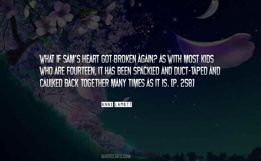 Heart Broken Many Times Quotes #529208