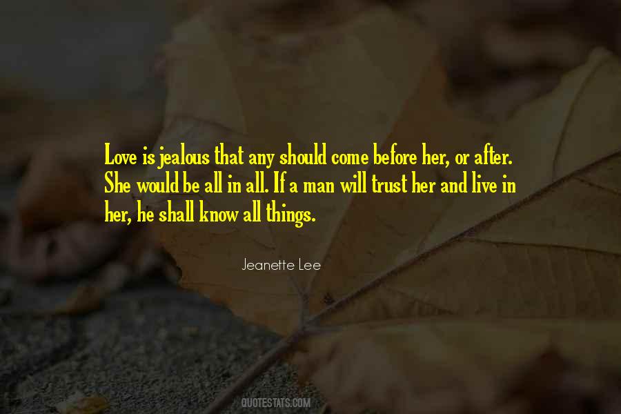 Love Is Trust Quotes #1055510