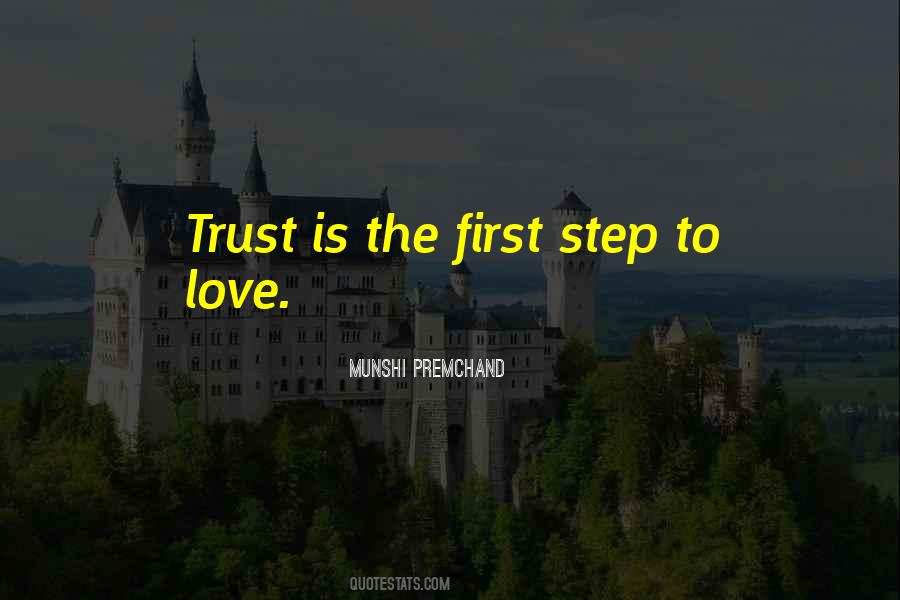 Love Is Trust Quotes #1260122