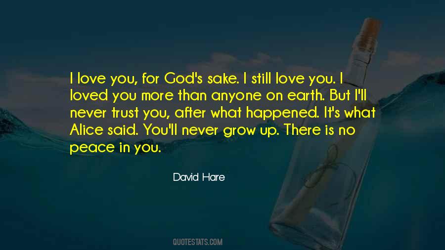 Love Is Trust Quotes #458260