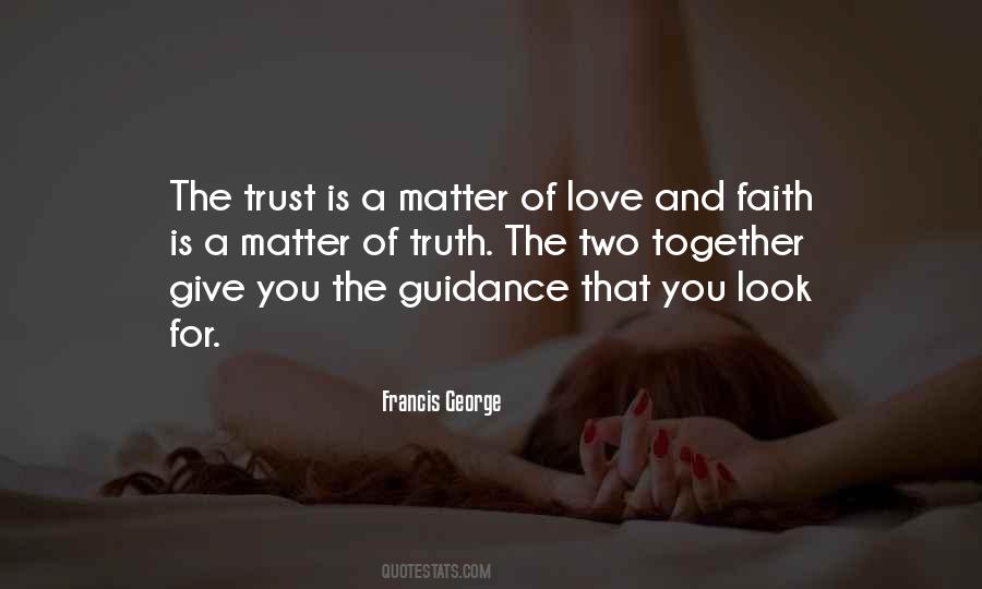 Love Is Trust Quotes #845145