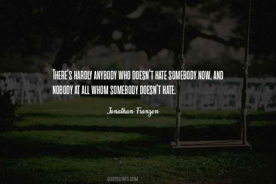 Nobody Somebody Quotes #88306