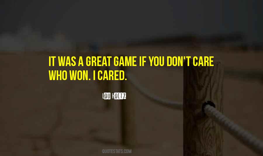 Sports Games Quotes #52815