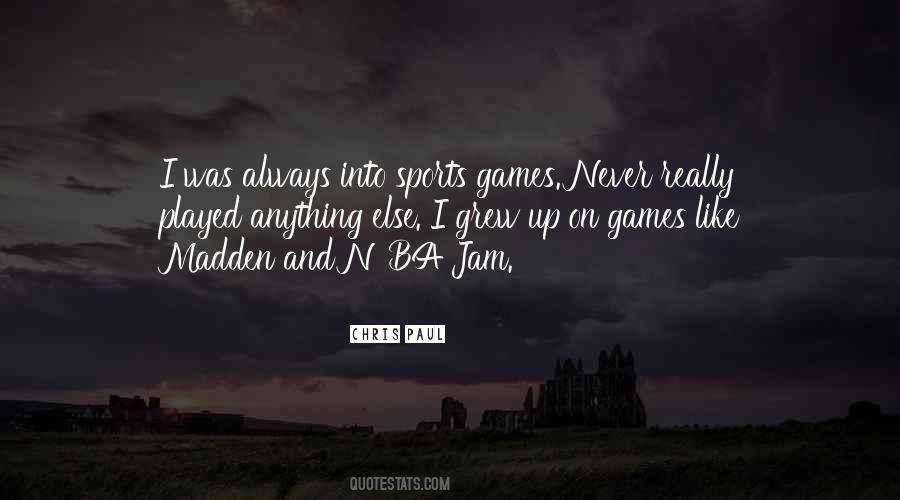 Sports Games Quotes #870770