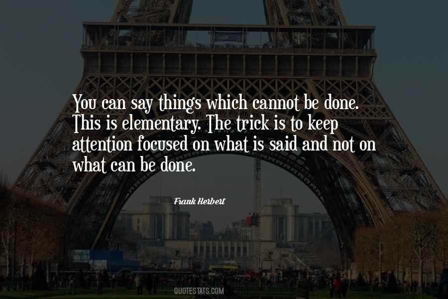 Focused On You Quotes #700208