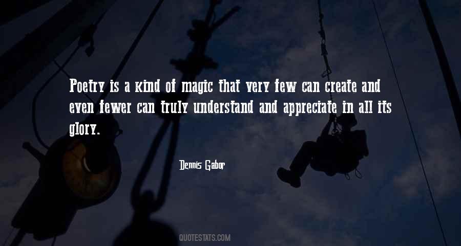 Magic Poetry Quotes #1322899